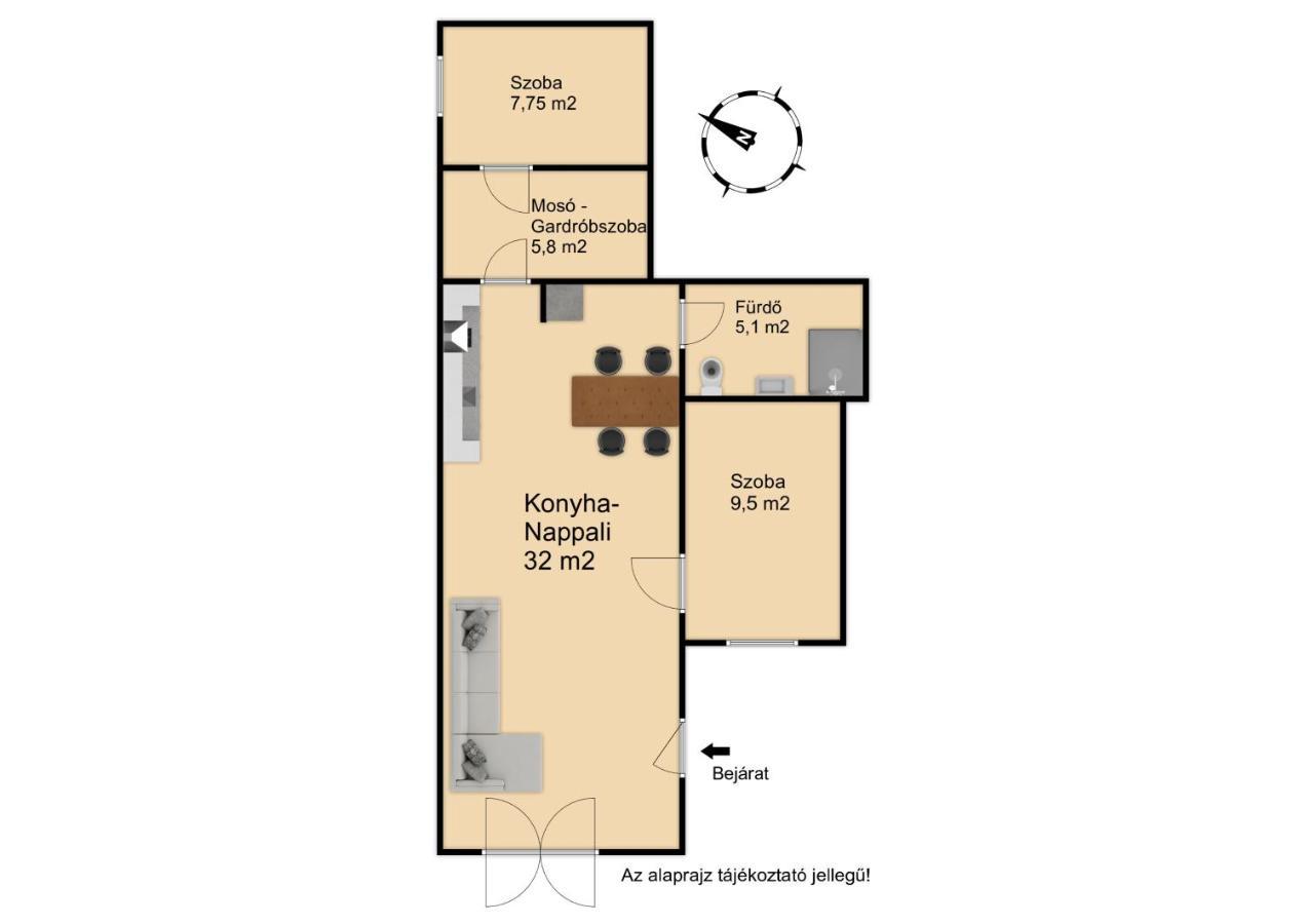 Deli Terasz A Apartman Free Parking, Self-Check-In Anytime Győr Zewnętrze zdjęcie